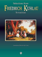 Friedrich Kuhlau Sonatinas piano sheet music cover Thumbnail